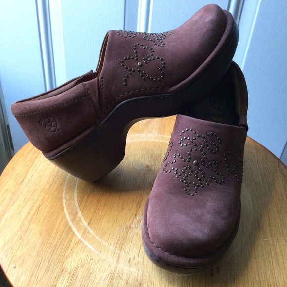 Ariat Shoes - Ariat Women's Western Strathmore Clog Mules LIKE NEW